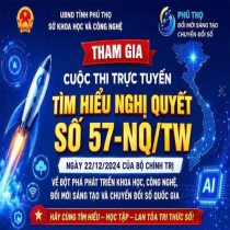 UBND xã Vĩnh Hưng triển khai hưởng ứng Cuộc thi trực tuyến “Tìm hiểu về Nghị quyết số 57-NQ/TW ngày 22/12/2024 của Bộ Chính trị về đột phá phát triển khoa học, công nghệ, đổi mới sáng tạo và chuyển đổi số quốc gia”