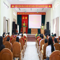 Xã Vĩnh Hưng tổ chức Bế mạc Lớp bồi dưỡng kiến thức quốc phòng và an ninh đối tượng 4 năm 2026
